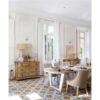 Cómoda Envejecida de Madera con Diseño Curvado - Imagen 5