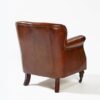 Sillón de Piel envejecida Marrón - Imagen 2