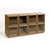 Aparador de Roble con Puertas de Cristal Templado - Imagen 2
