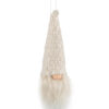 Colgante Papá Noel Textil Beige