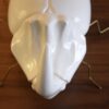 Figura Escarabajo en Cerámica Blanca - Imagen 2