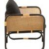 Sillón con Rejilla de Ratán y Estructura de Bambú - Imagen 2