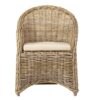 Sillón de Ratán Natural con Cojín - Imagen 2