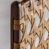 Silla de Madera y Cuero Trenzado - Imagen 6