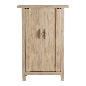 Armario de Madera de Olmo Reciclado Acabado Natural