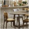 Mesa de Comedor Ovalada en Roble Natural Oscuro de 230 cm - Imagen 8