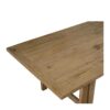 Mesa de Comedor Rectangular en Roble Natural Claro de 220 cm - Imagen 2